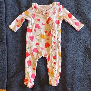 Mini hop Colorful Fruit Print Kids One Piece